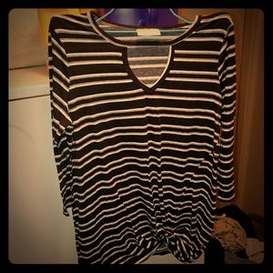 Womens stripped shirt